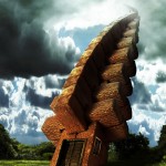 Reticulated Wooden Sky Tower_Photoshop_Illustration_JobyMiller