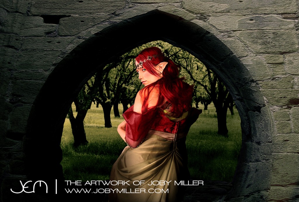 The Lady of the Wraith_Photoshop_Illustration_JobyMiller