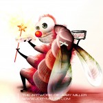 To Be A Clown Or A Fairy_Photoshop_Illustration_JobyMiller.
