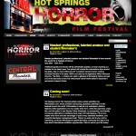 Hot Springs Horror Film Festival Website - Wordpress Theme