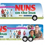 Nuns on the Bus - Campaign Bus Art