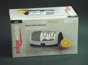 Edgeware Diamond Edge Electric Sharpener Packaging