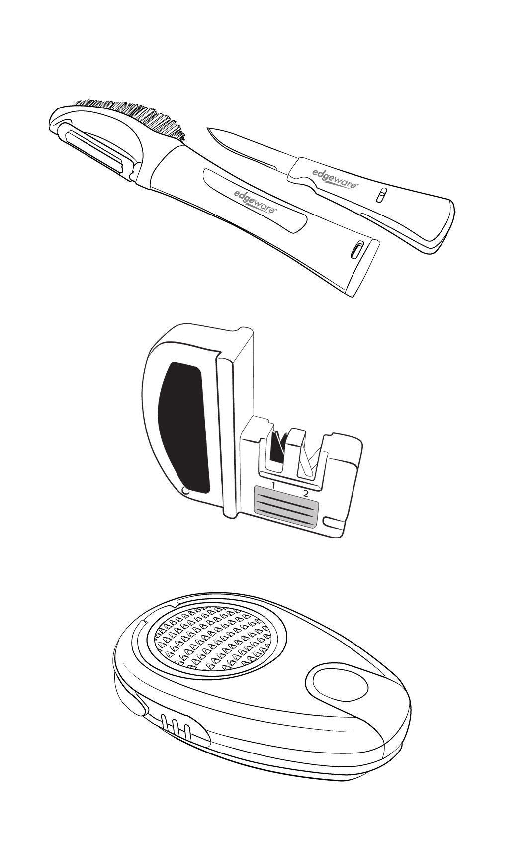 Retail Products Illustrated - Vector Line Drawings