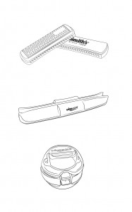 Retail Products Illustrated - Vector Line Drawings